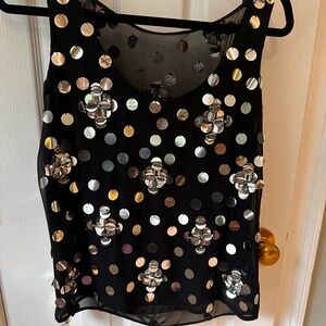 Milly Paillette Top